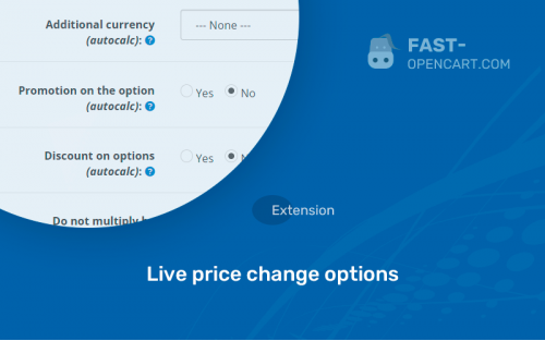 Live price change options