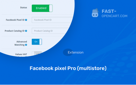 Facebook pixel Pro (multistore)
