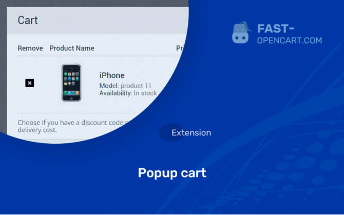 Popup cart