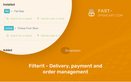 Filterit - Delivery, payment and order management