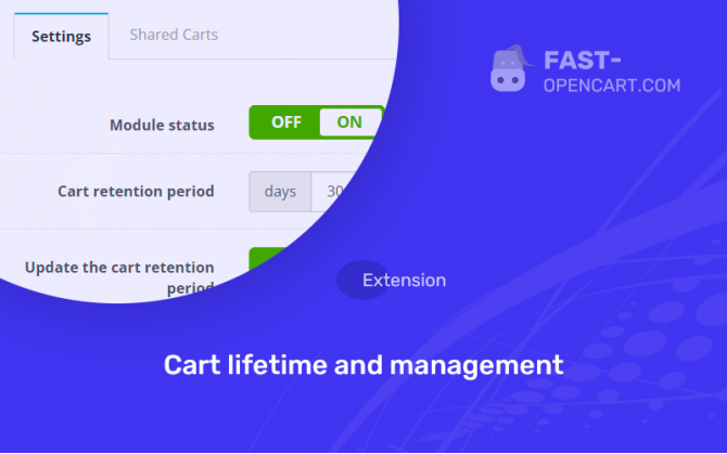 Cart lifetime and management