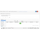 Batch Editor - batch editing of products